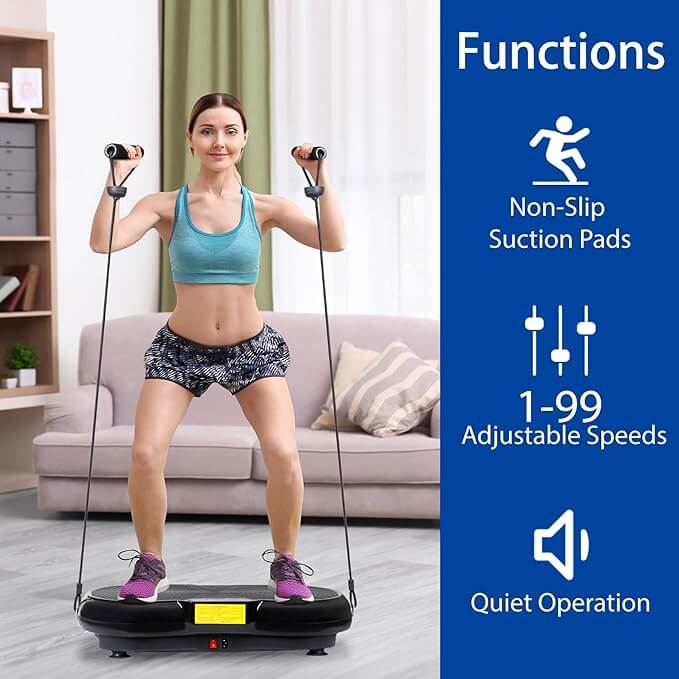 Vibrating Machine for Body Tonning/ Strengthing Muscles/ Home Gym