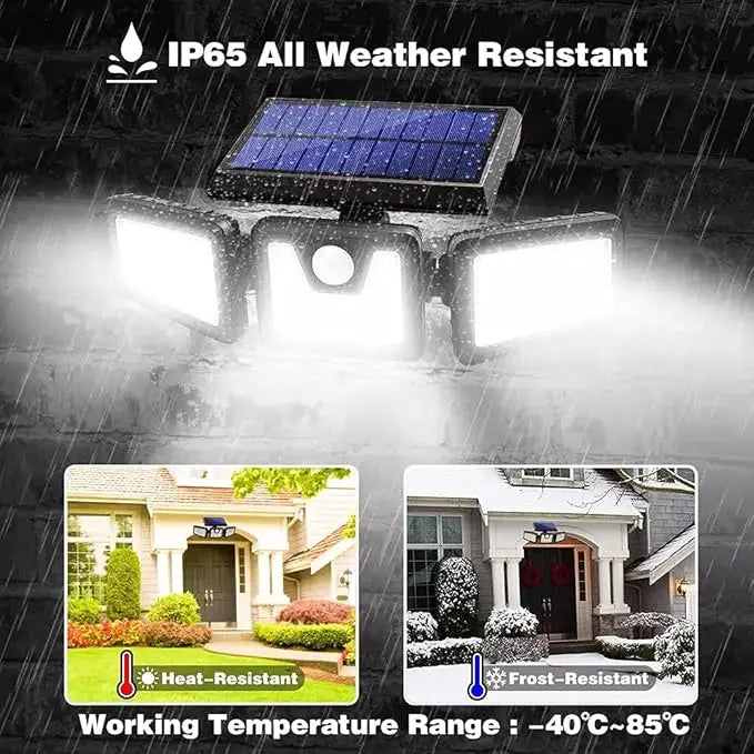 LED Solar Motion Sensor Light - 50% Clearance Sale!