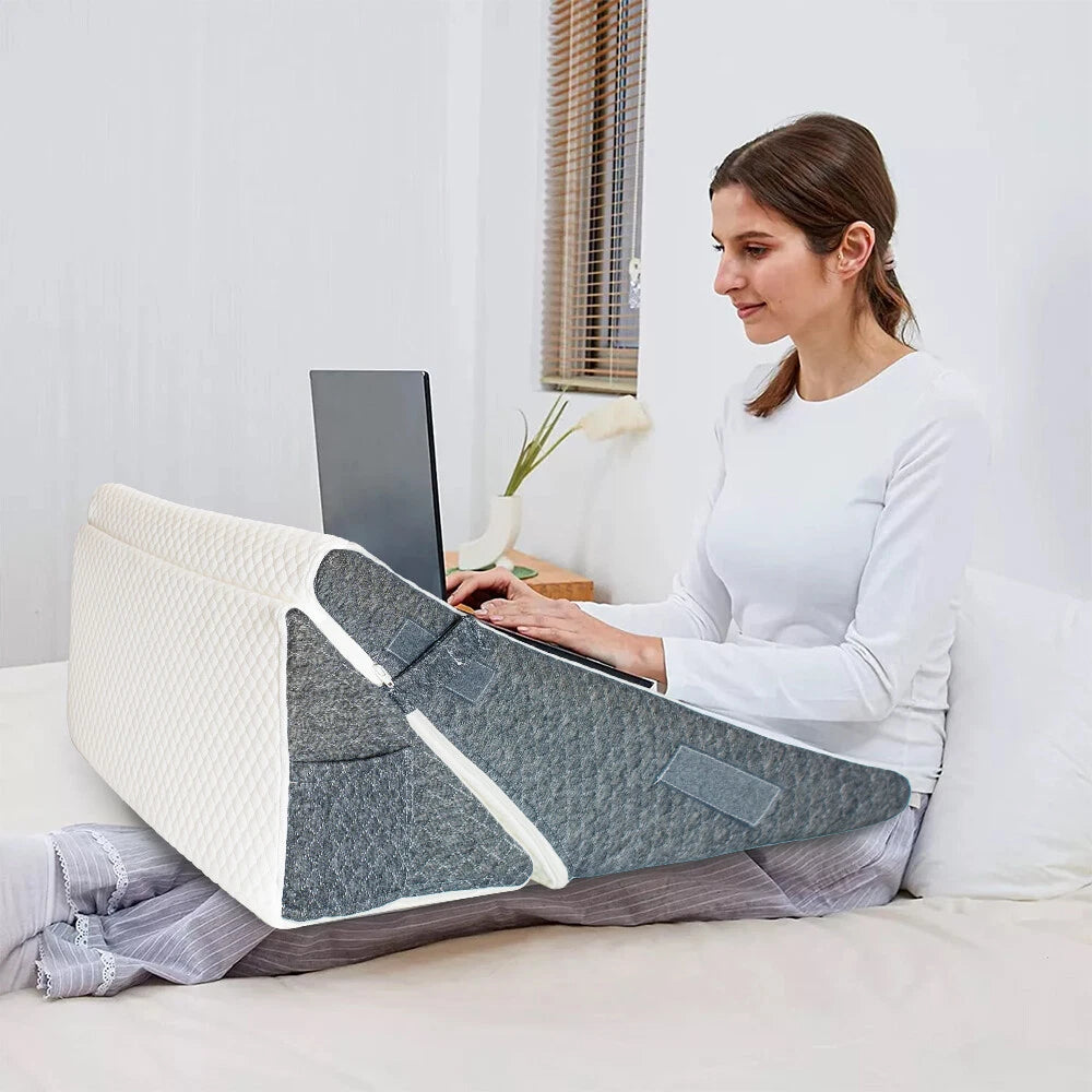 Adjustable Bed Wedge 3PCS Pillow Set