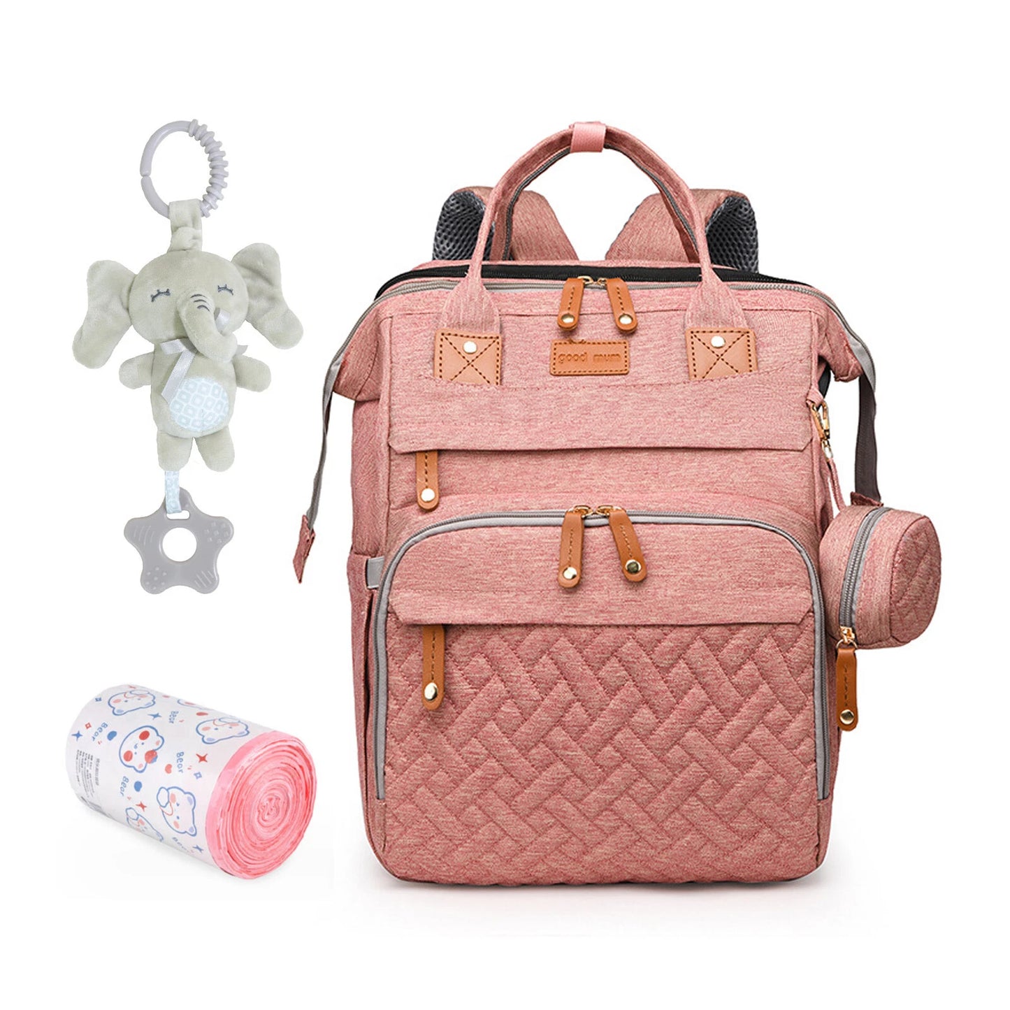 3-in-1 Diaper Bag Backpack with USB Charging & Insulated Pockets Aussie Vital Supplies