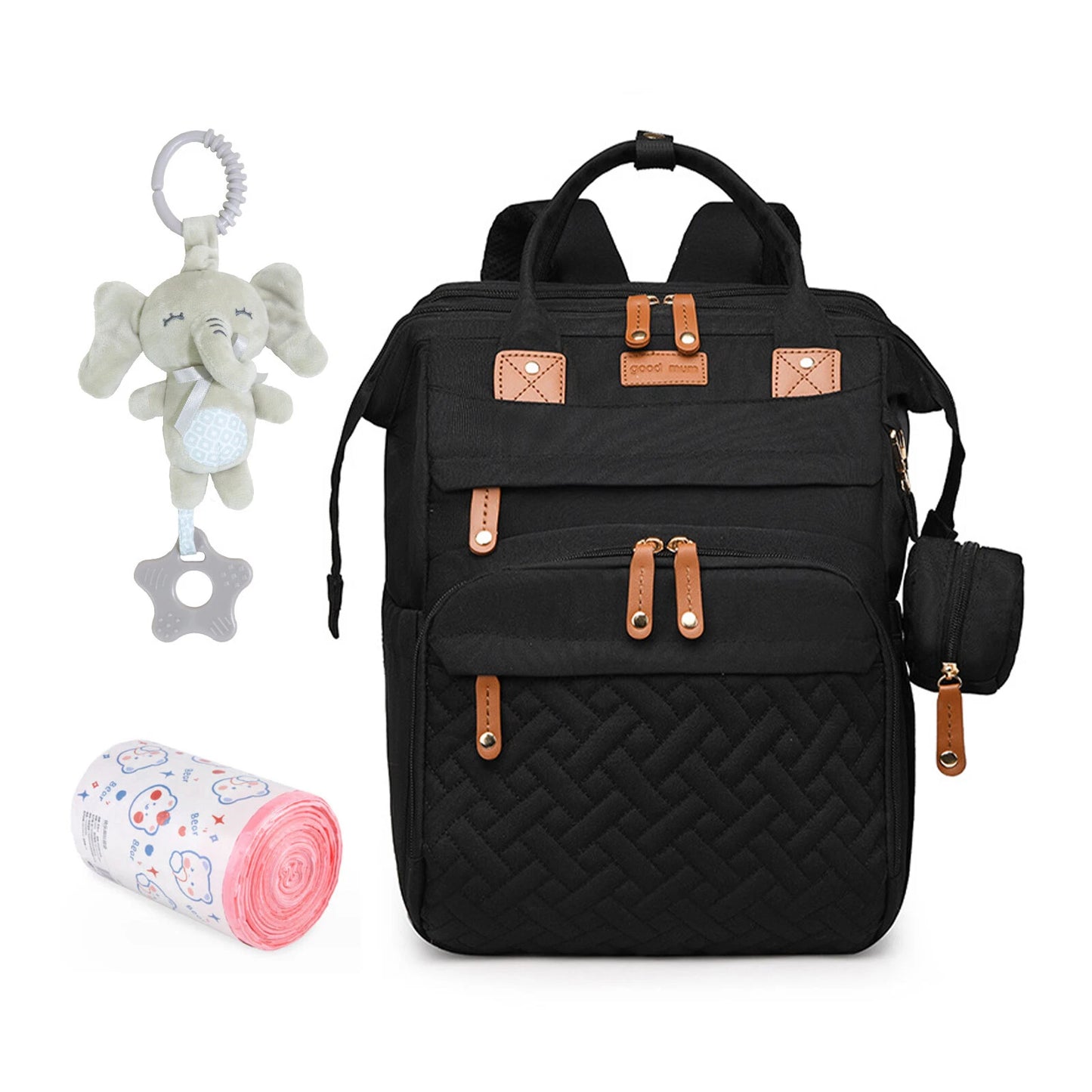 3-in-1 Diaper Bag Backpack with USB Charging & Insulated Pockets Aussie Vital Supplies