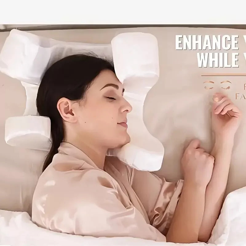 Face Pillow for Anti Wrinkles-Aging Beauty Sleep