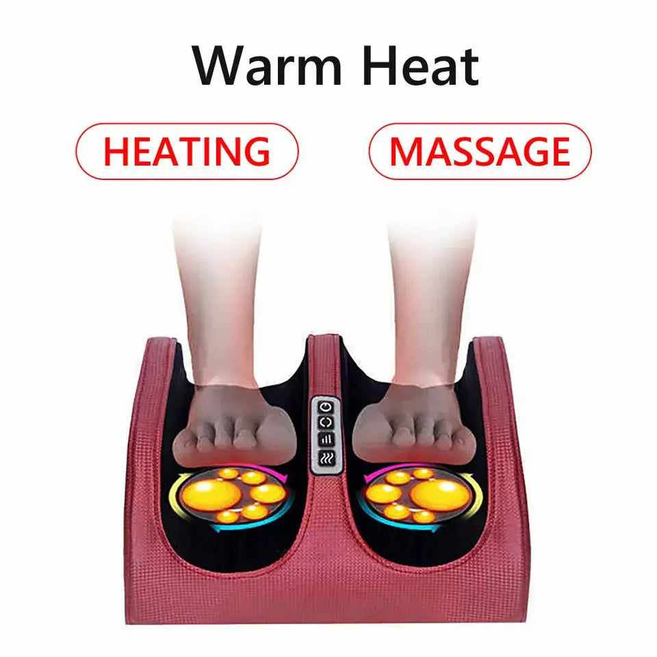 Electric Foot Massager with Heat | Relieve Pain & Boost Circulation