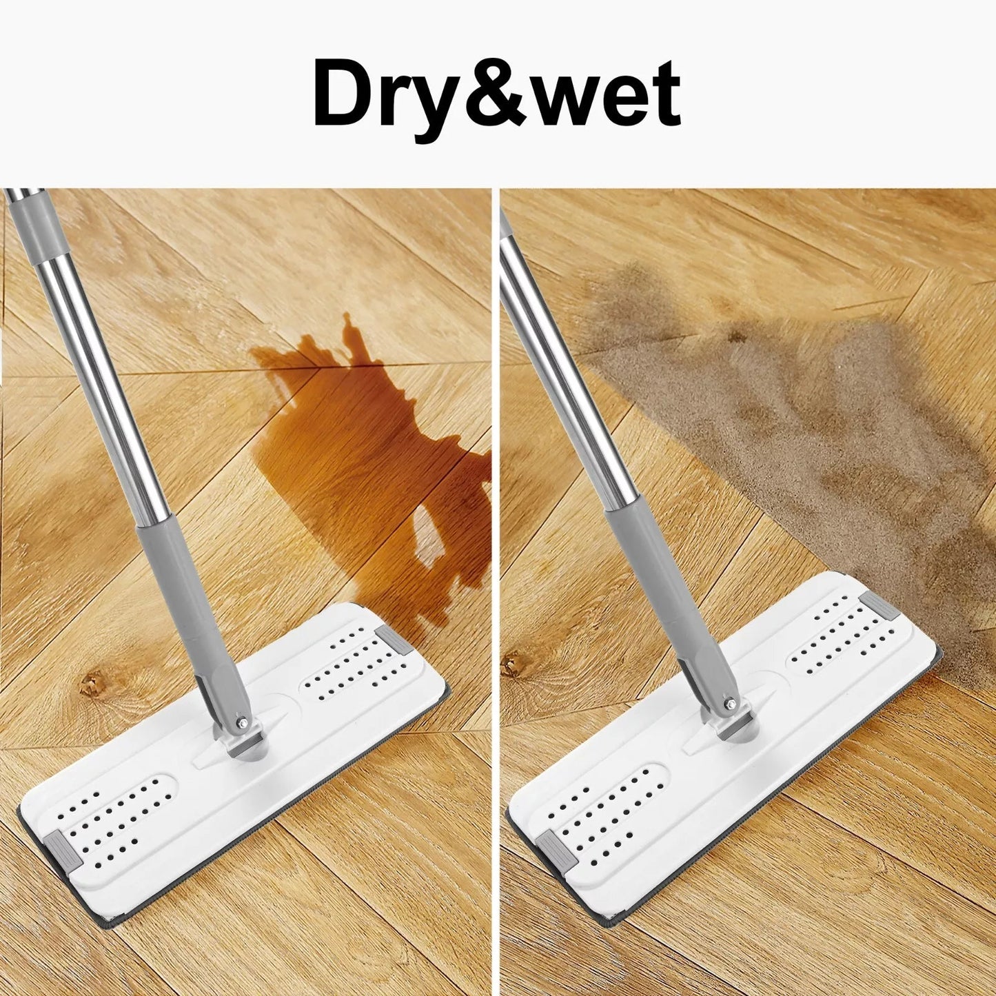 Hands-Free Flat Mop & Bucket Set Aussie Vital Supplies