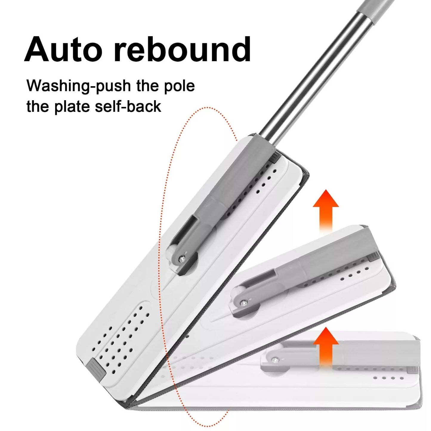 Hands-Free Flat Mop & Bucket Set Aussie Vital Supplies