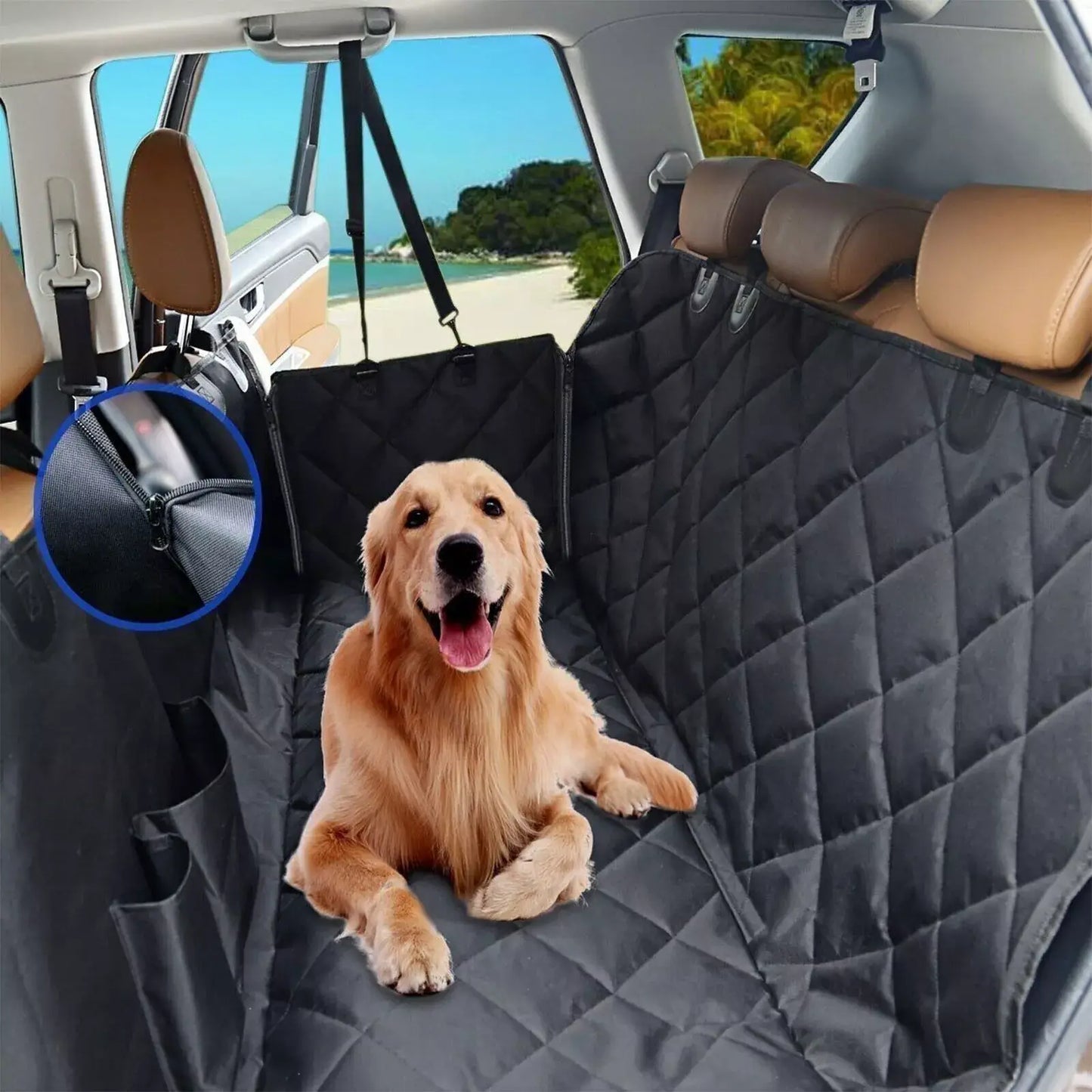 Waterproof Dog Car Seat Cover - 50%OFF Only Today!
