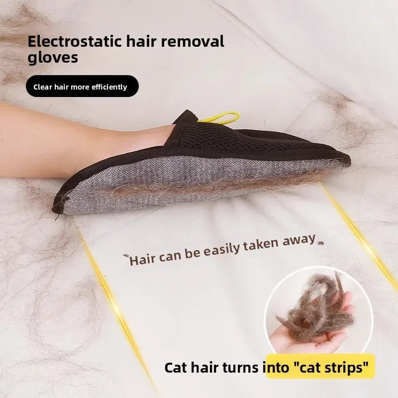 Double-Sided Pet Hair Removal Gloves | Reusable Grooming & Fur Cleaning Tool Aussie Vital Supplies