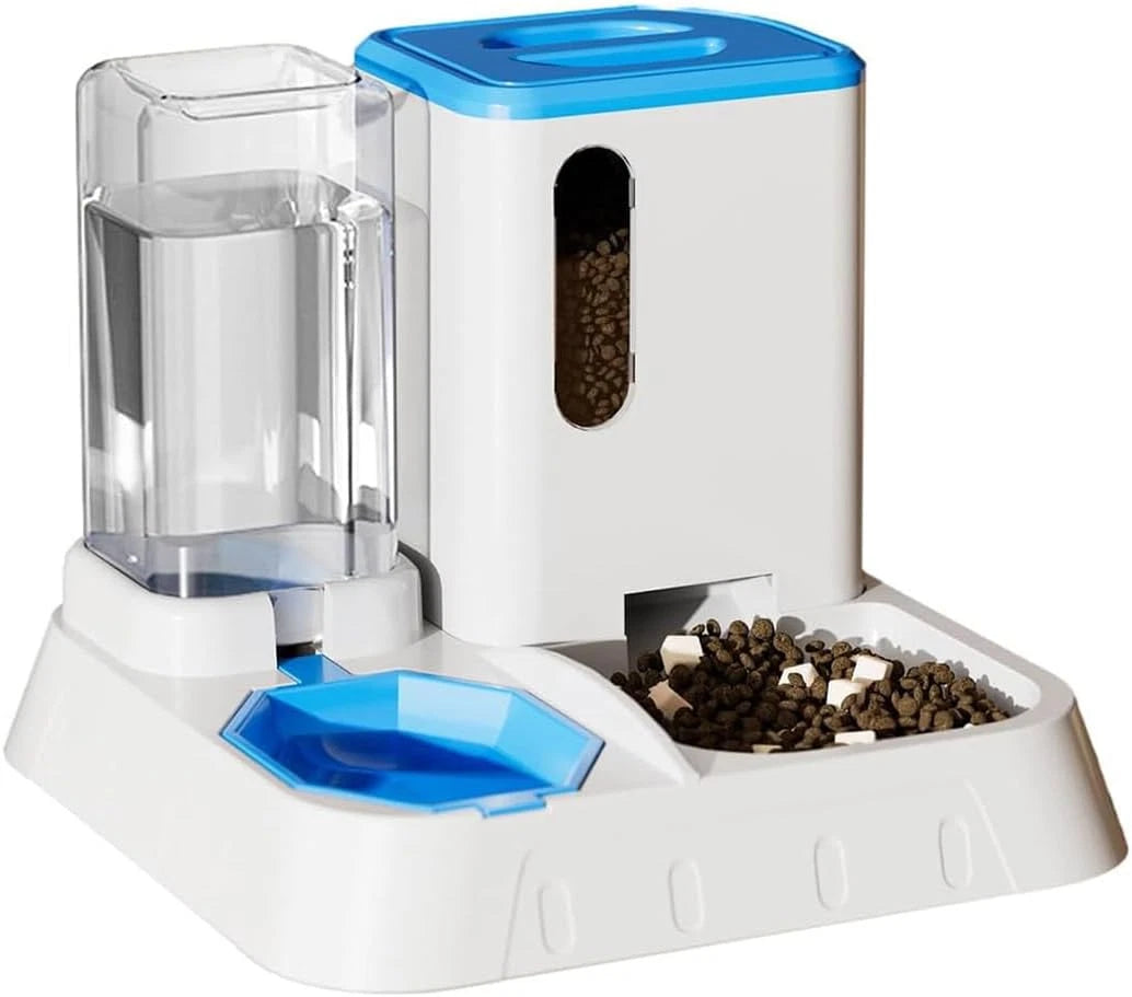 2-in-1 Dog & Cat Feeder Station