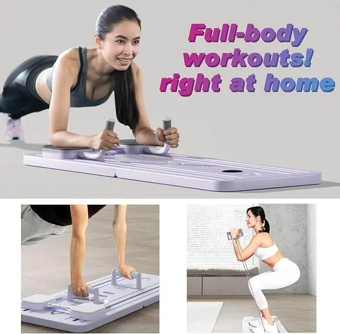 Foldable Pilates Reformer Board - HOME GYM AT 50% OFF !