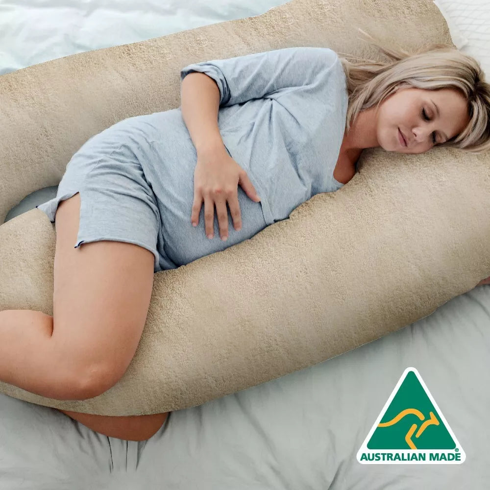 Pregnancy Pillow – Full Body Maternity & Nursing Support Aussie Vital Supplies