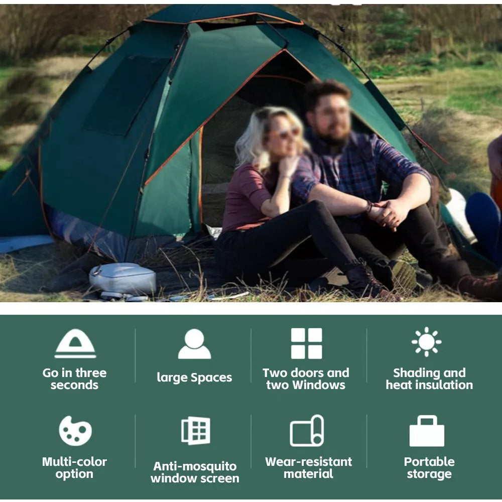Automatic Pop-Up Camping Tent Aussie Vital Supplies