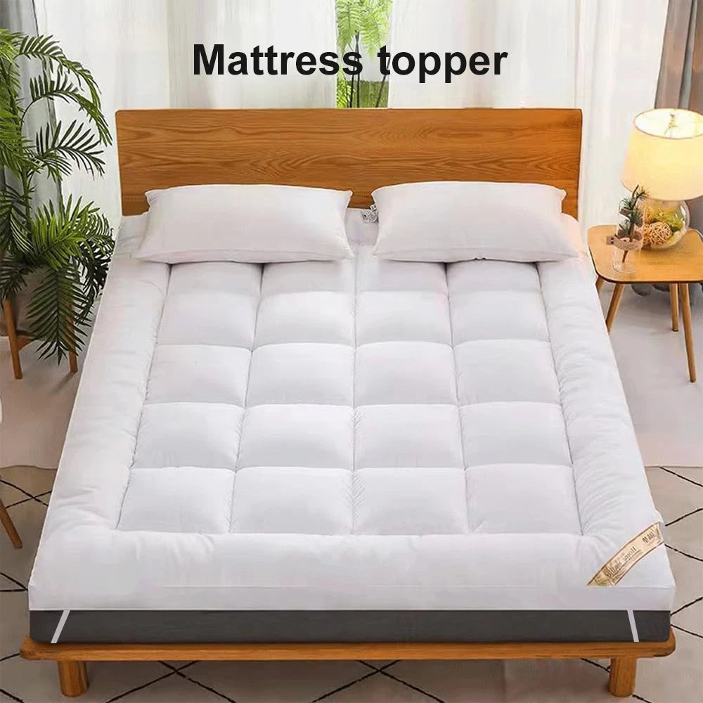 Luxury Pillowtop Mattress Topper – 10cm Thick for 5-Star Comfort Aussie Vital Supplies