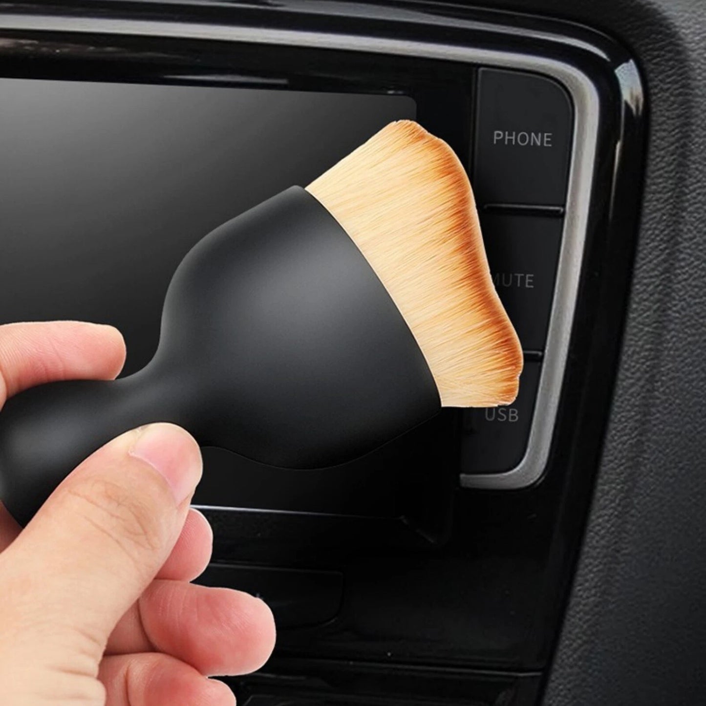 Car Detailing Brush Set (3 Pack) | Dashboard, Vents & Wheels Aussie Vital Supplies