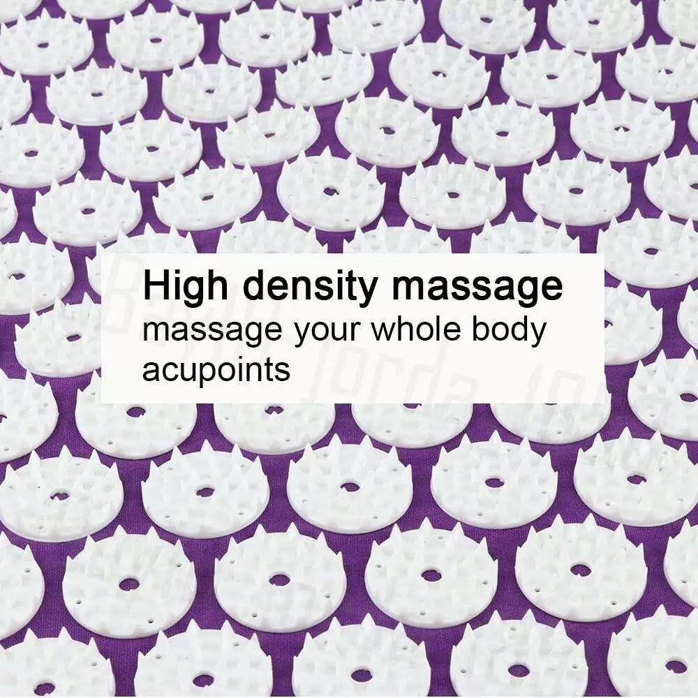 Acupuncture Massage Mat & Pillow Set – Stress & Pain Relief Aussie Vital Supplies