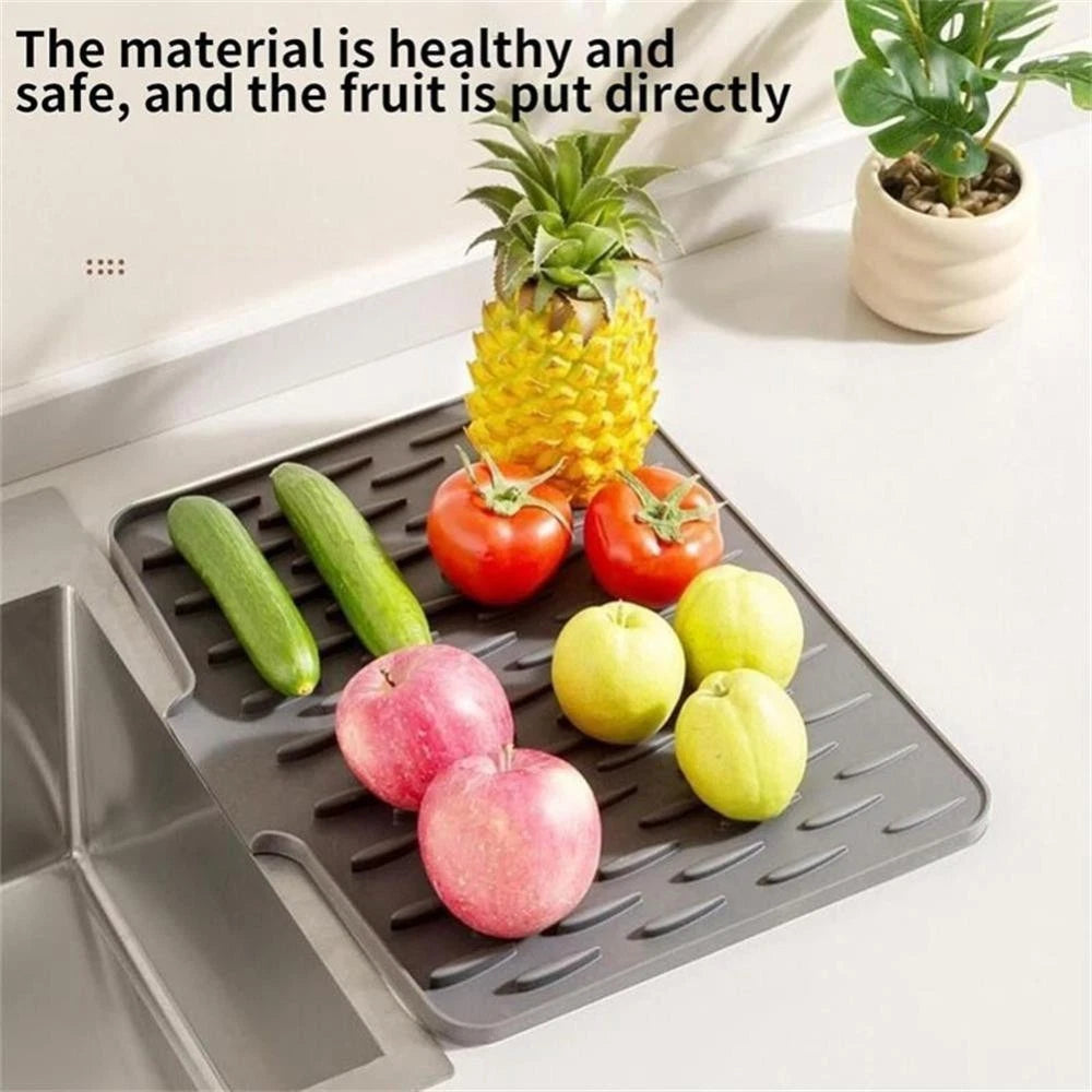 Silicone Drying Mat – Heat-Resistant & Space-Saving Kitchen Essential Aussie Vital Supplies