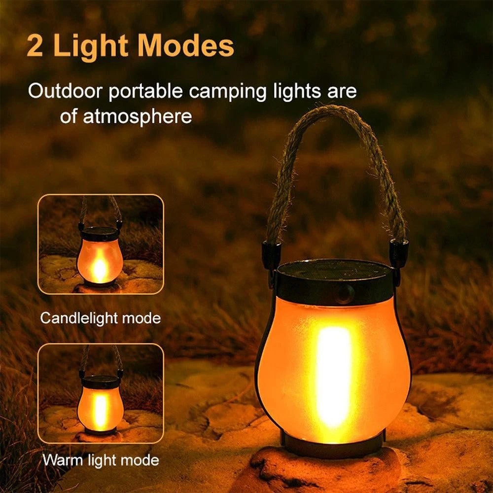 Flickering Flame Solar Garden Lamp Aussie Vital Supplies