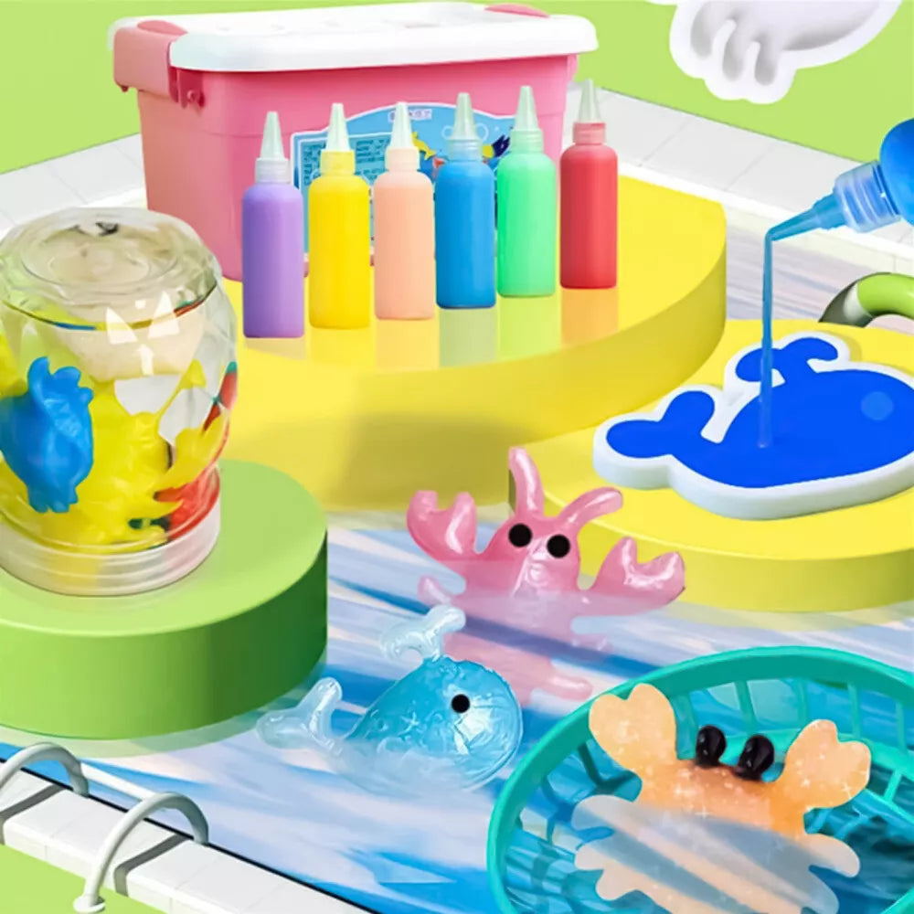 Water Elf Kids DIY Toys Kit – Creative 3D Gel Painting & Arts Craft Aussie Vital Supplies