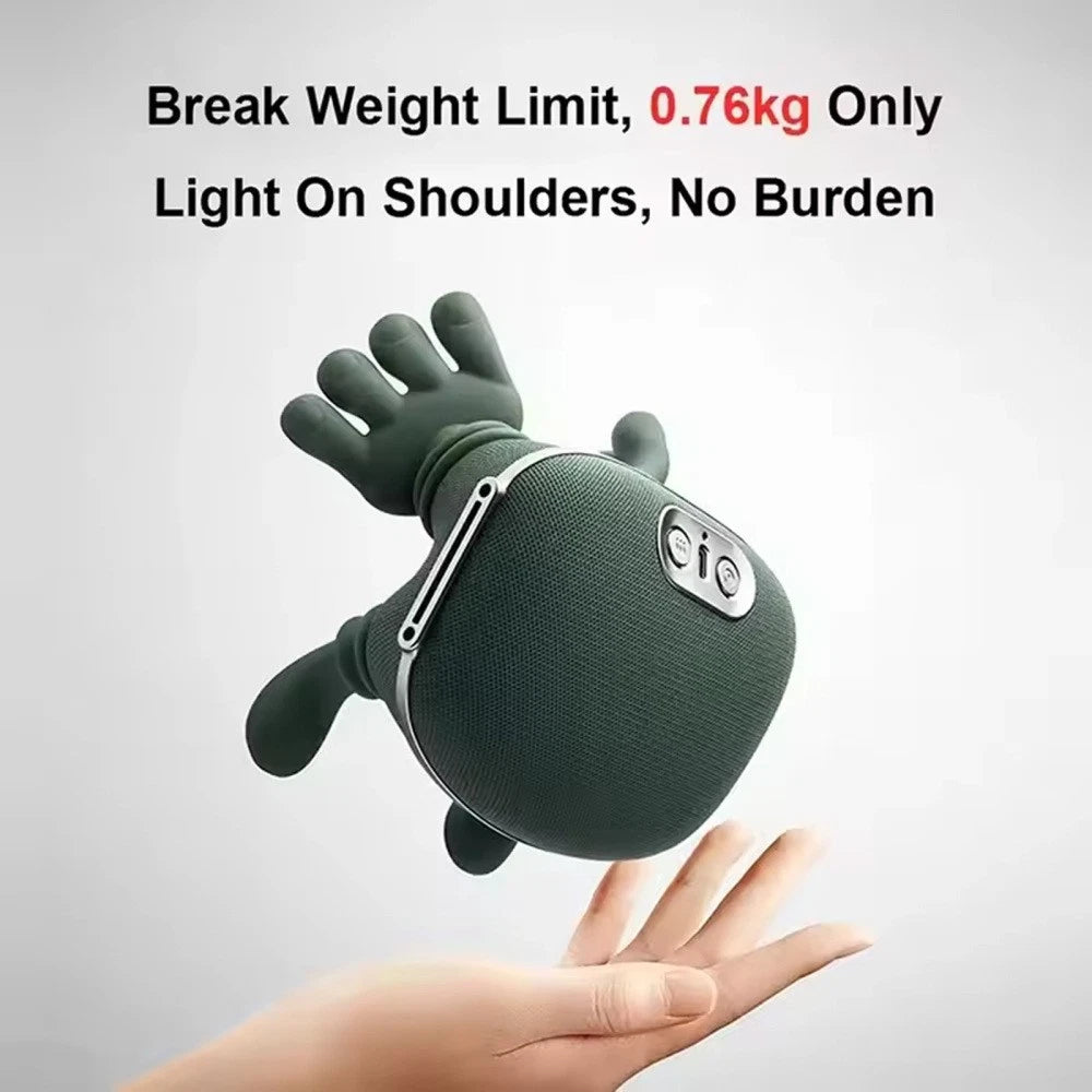 Heated Neck & Shoulder Massager with Deep Kneading Therapy Aussie Vital Supplies