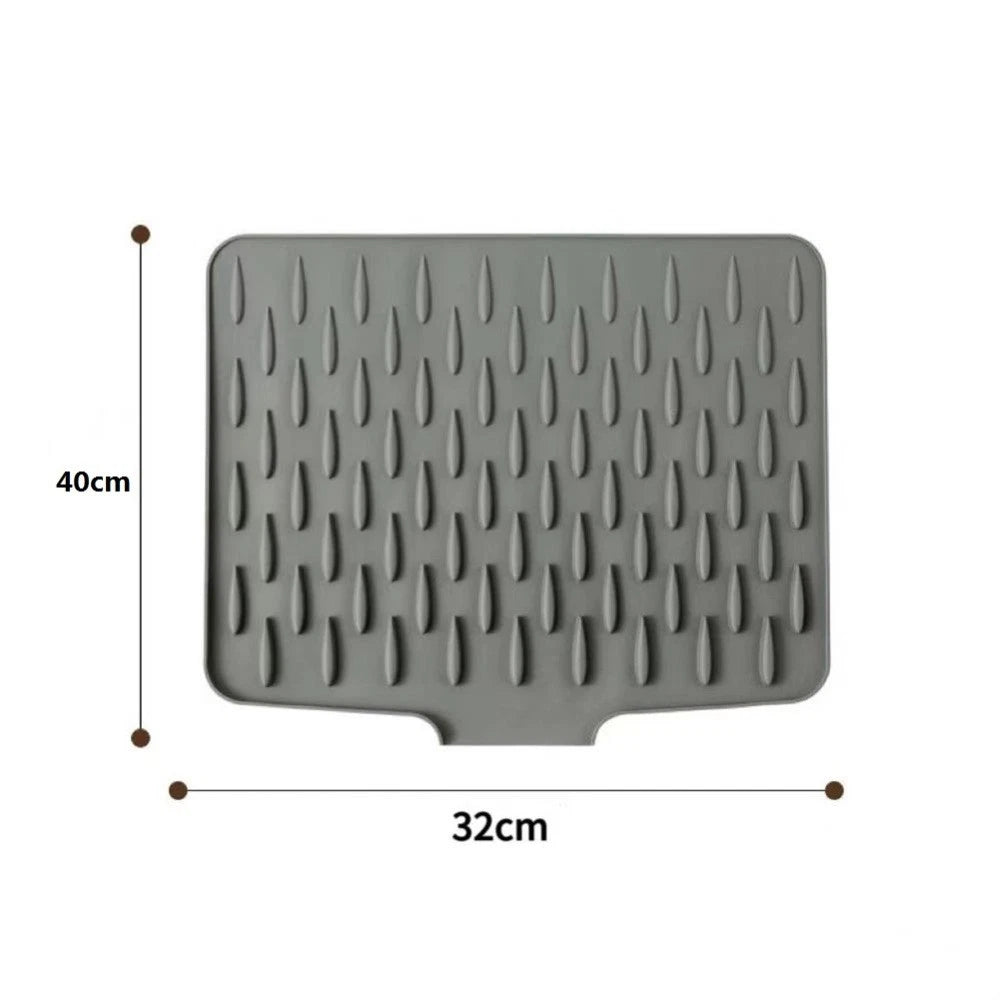 Silicone Drying Mat – Heat-Resistant & Space-Saving Kitchen Essential Aussie Vital Supplies