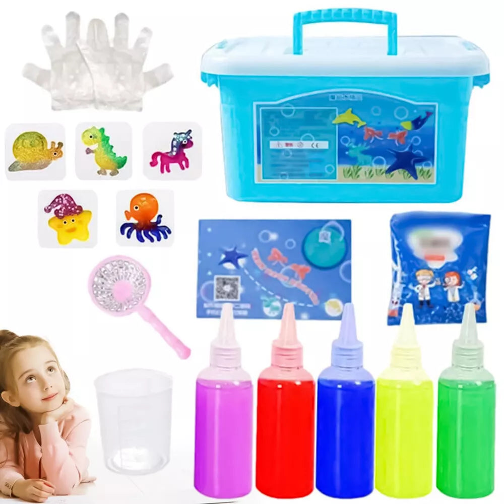 Water Elf Kids DIY Toys Kit – Creative 3D Gel Painting & Arts Craft Aussie Vital Supplies