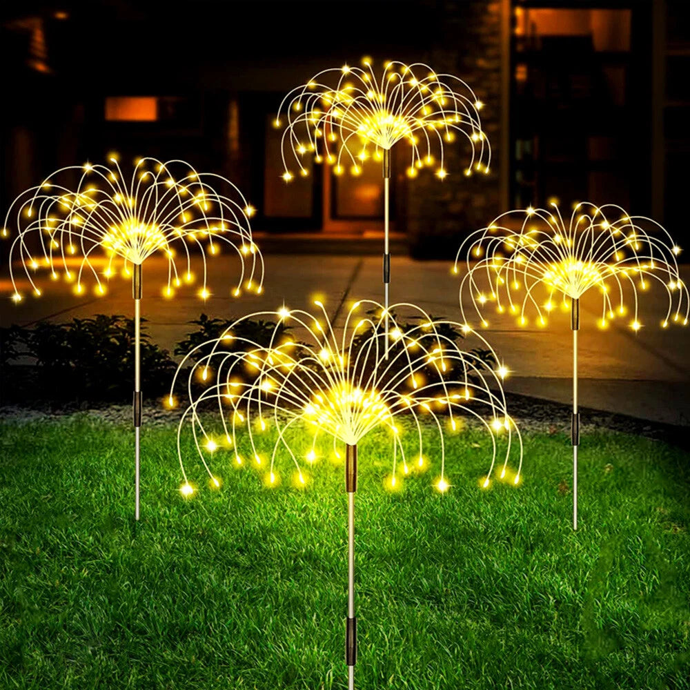 Solar Firework Light – 150 LED Outdoor Waterproof Fairy Lights Aussie Vital Supplies