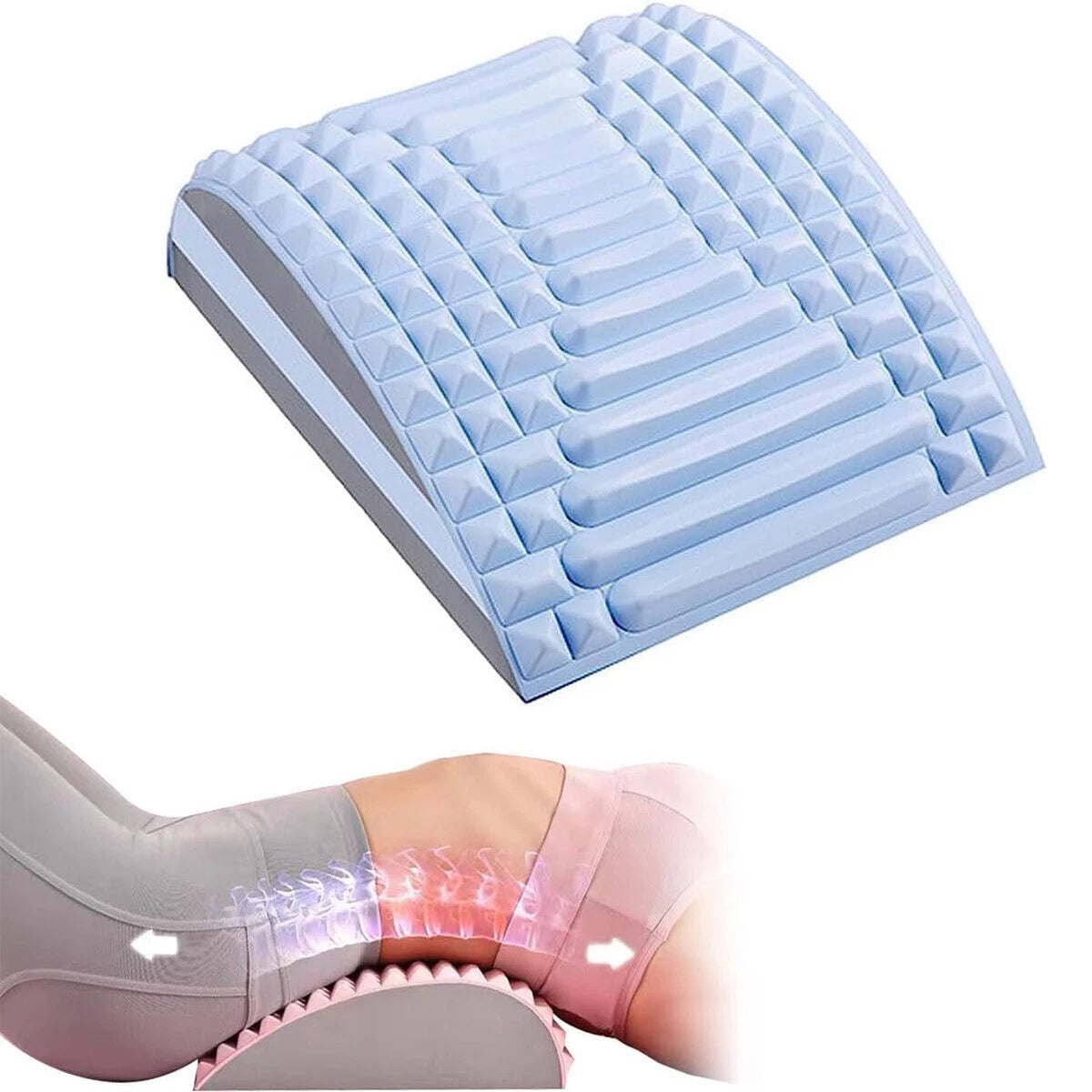 Lumbar Stretcher/ Back Stretcher for Pain Relief - Now 50%OFF