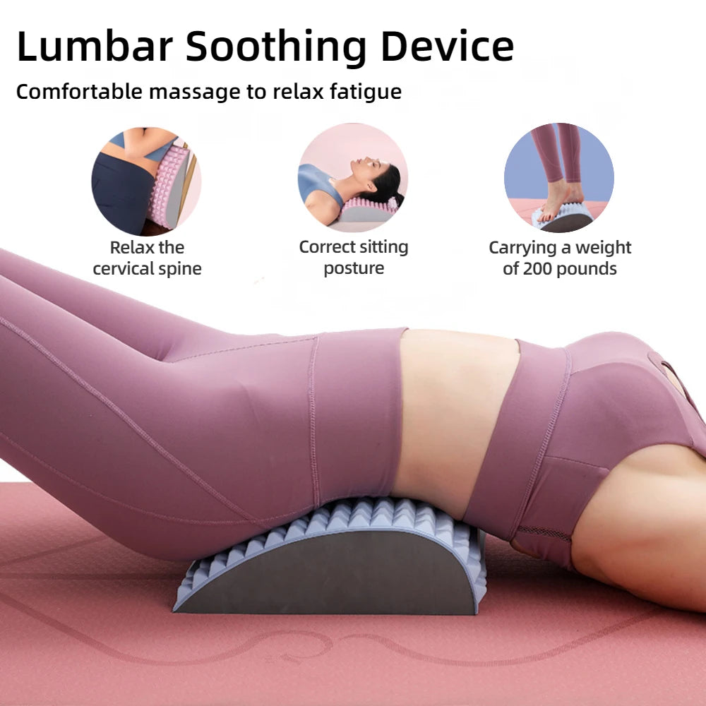 Lumbar Stretcher/ Back Stretcher for Pain Relief - Now 50%OFF