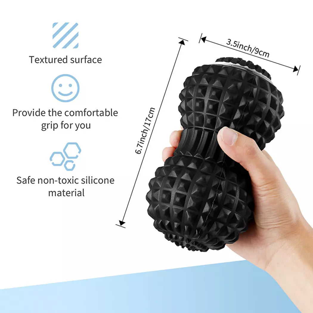Silicone Vibrating Massage Roller – Muscle Recovery & Pain Relief
