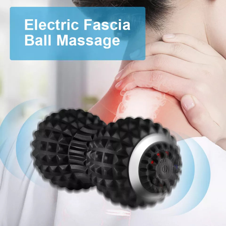 Silicone Vibrating Massage Roller – Muscle Recovery & Pain Relief