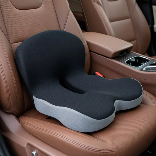 Memory Foam Seat Cushion Lumbar Support – 2-in-1 Back & Tailbone Relief - 50% OFF – Selling Fast Aussie Vital Supplies