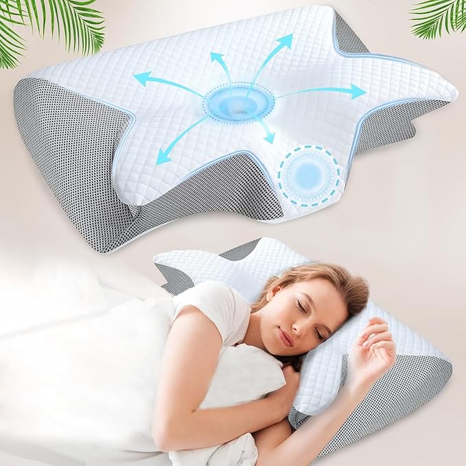 Ergonomic Butterfly Memory Foam Pillow - 50%OFF Aussie Vital Supplies