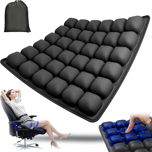 Portable Travel Seat Cushion – Lumbar & Tailbone Support