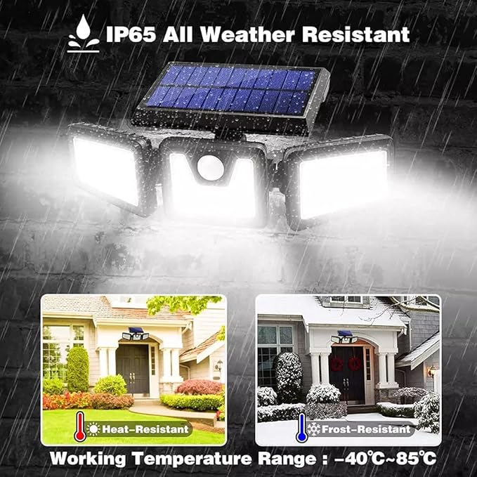 LED Solar Motion Sensor Light - 50% Clearance Sale!