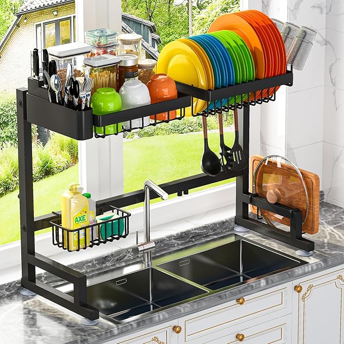 Dish Drying Rack Holder - Hurry 50% OFF Today Only!