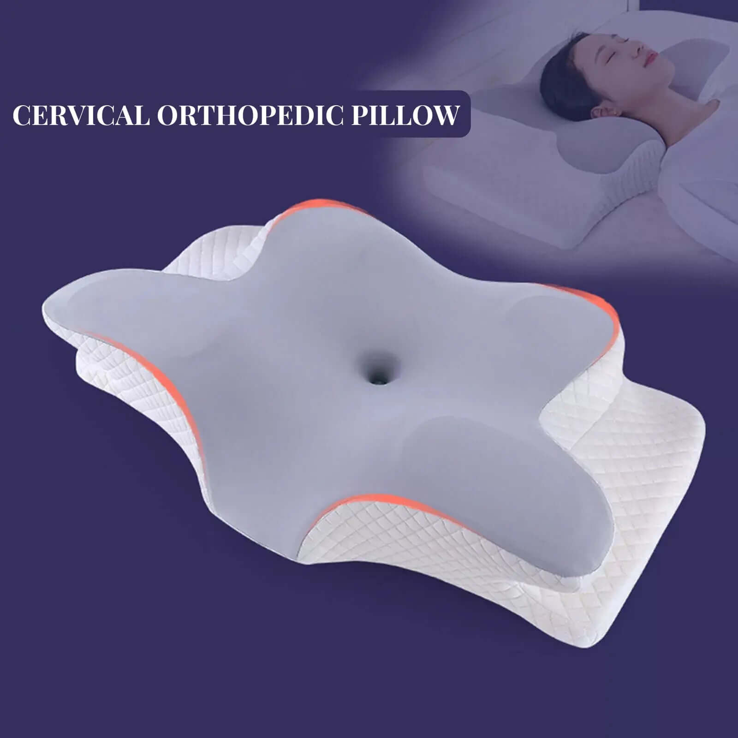 Cervical Neck Pillow – Ergonomic Memory Foam (Buy 1 & Get 1 )