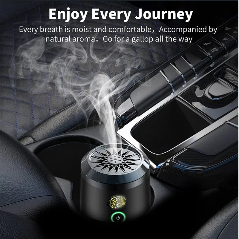 Electric Bakhoor Incense Burner with Quran Speaker – Portable Arabic Oud Burner Aussie Vital Supplies