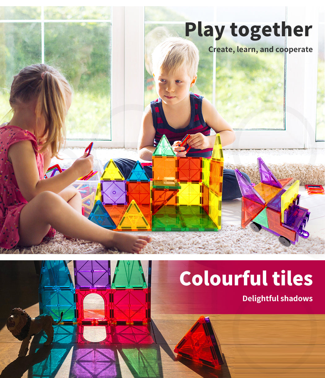 Magnetic Tiles Building Blocks Set