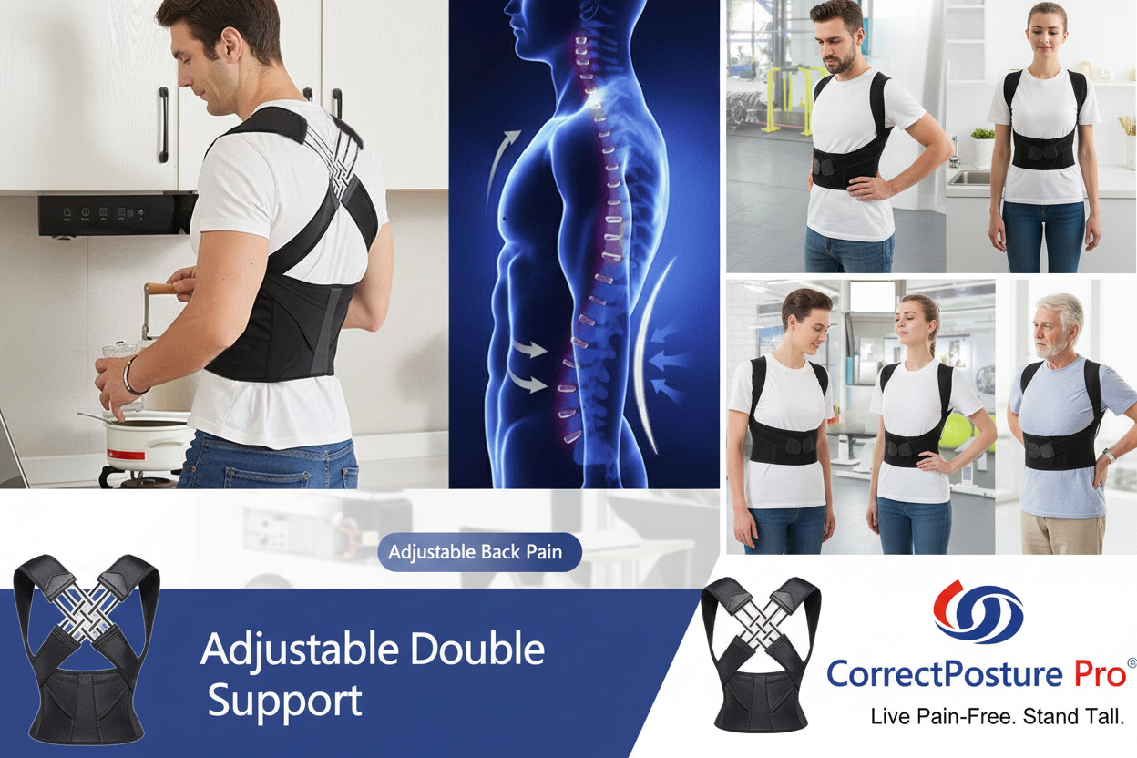 Back & Waist Posture Corrector Promotional Video