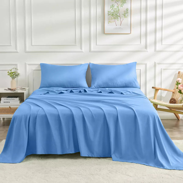 Bamboo Bed Sheets / Ultra Soft Bamboo Sheet Set /  Eco-Friendly Bed Sheets / Bamboo Microfiber Sheets