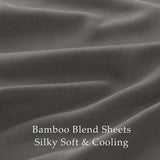 Bamboo Bed Sheets / Ultra Soft Bamboo Sheet Set /  Eco-Friendly Bed Sheets / Bamboo Microfiber Sheets