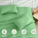 Bamboo Bed Sheets / Ultra Soft Bamboo Sheet Set /  Eco-Friendly Bed Sheets / Bamboo Microfiber Sheets