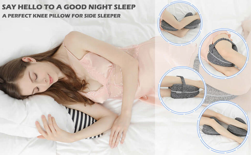 Step-by-step illustration on how to use the alignment pillow for maximum benefit.