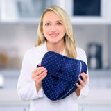 Alignment pillow available in navy