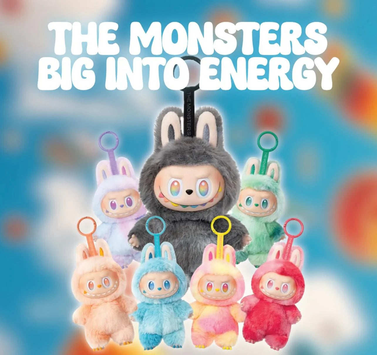 Labubu Big Into Energy Plush Blind Box Toy – Mystery Plush Keychain