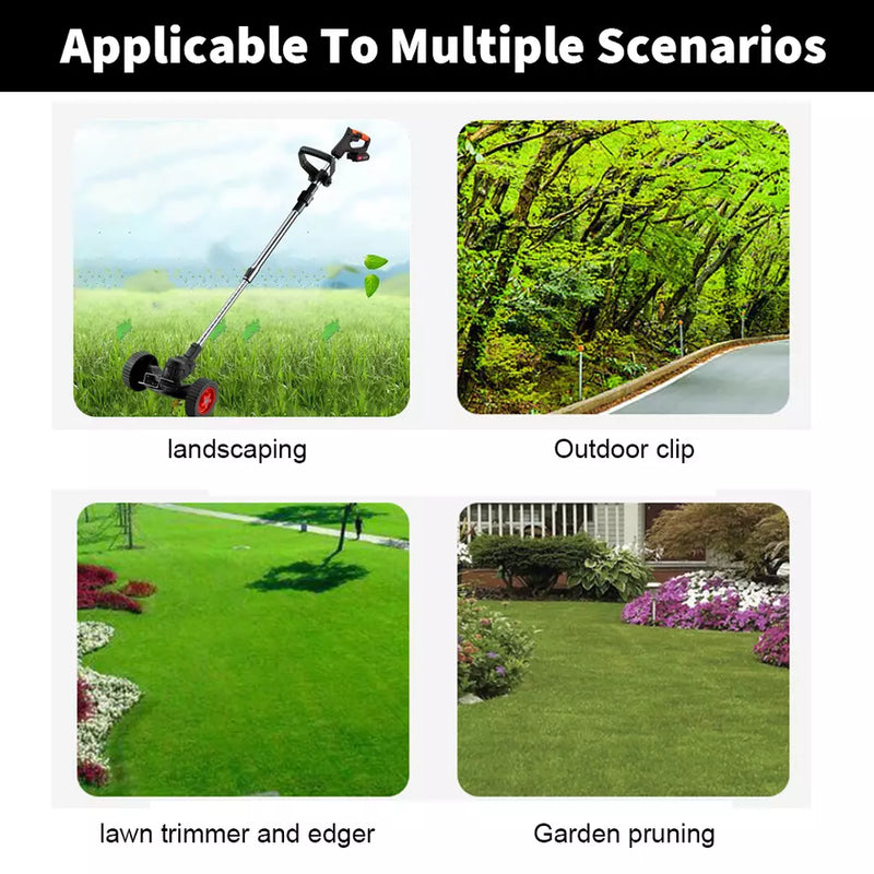 3-in-1 Cordless Grass Lawn Mower - 50% OFF Limited Stock !
