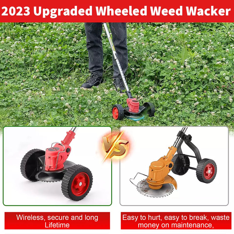 3-in-1 Cordless Grass Lawn Mower - 50% OFF Limited Stock !
