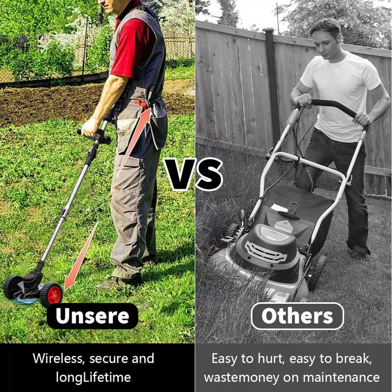 3-in-1 Cordless Grass Lawn Mower - 50% OFF Limited Stock !