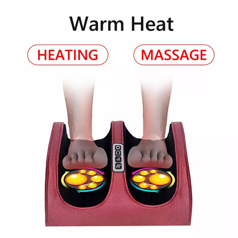 Electric Foot Massager with Heat | Relieve Pain & Boost Circulation