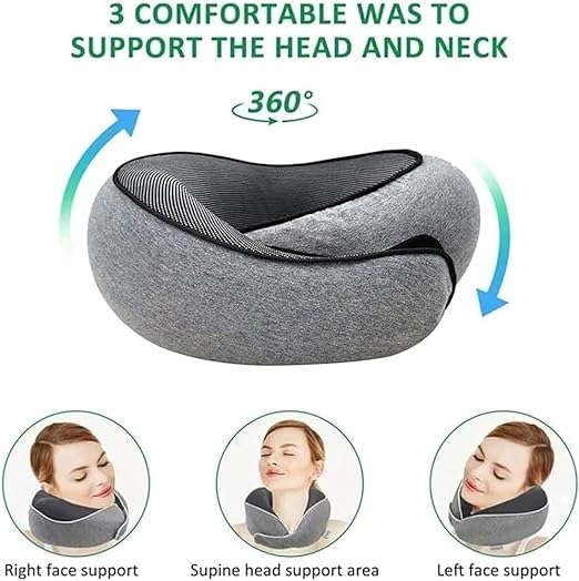 Travel Neck Pillow + Eye mask - 50% OFF Limited OFFER