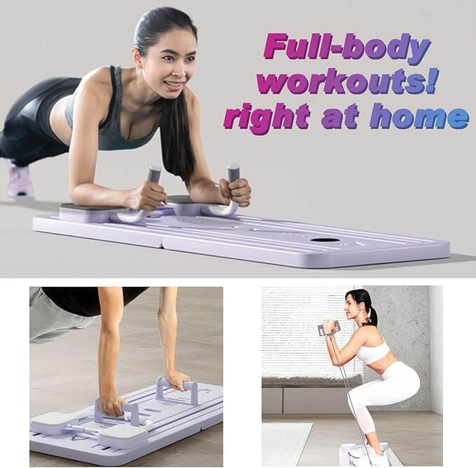 Foldable Pilates Reformer Board - HOME GYM AT 50% OFF !